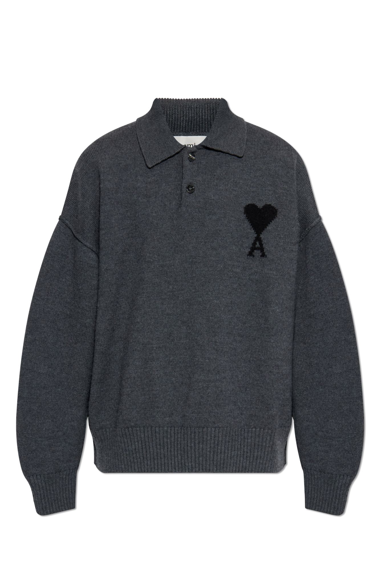 Ami Alexandre Mattiussi Wool sweater with logo | Men's Clothing
